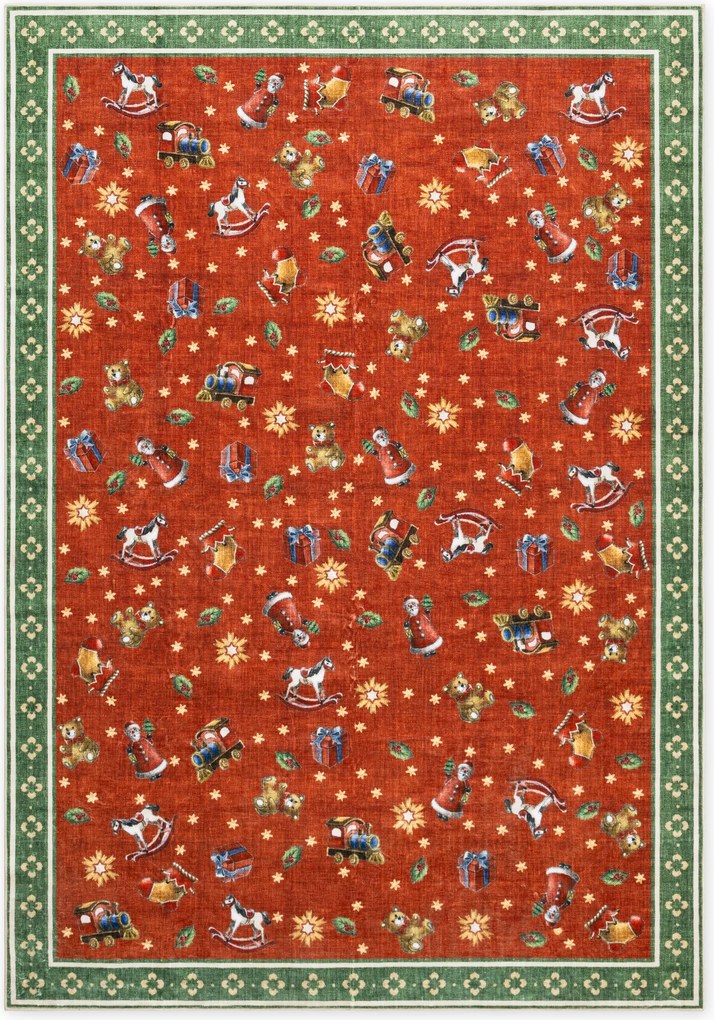 Villeroy & Boch Kusový koberec Toy's delight 106499 Red Green, 160x230, červená, obývacia izba