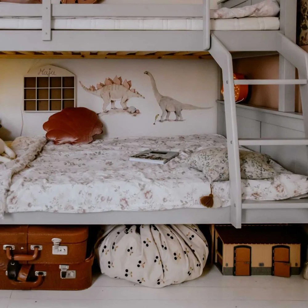 Samolepka do detskej izby šťastná ríša divov dino L