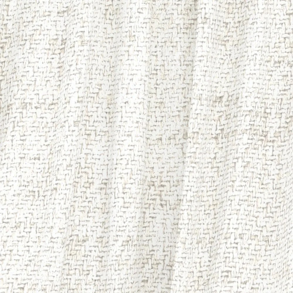 Krémová čalúnená dvojlôžková posteľ s úložným priestorom s roštom 180x200 cm Solvo – Maison de Rêve