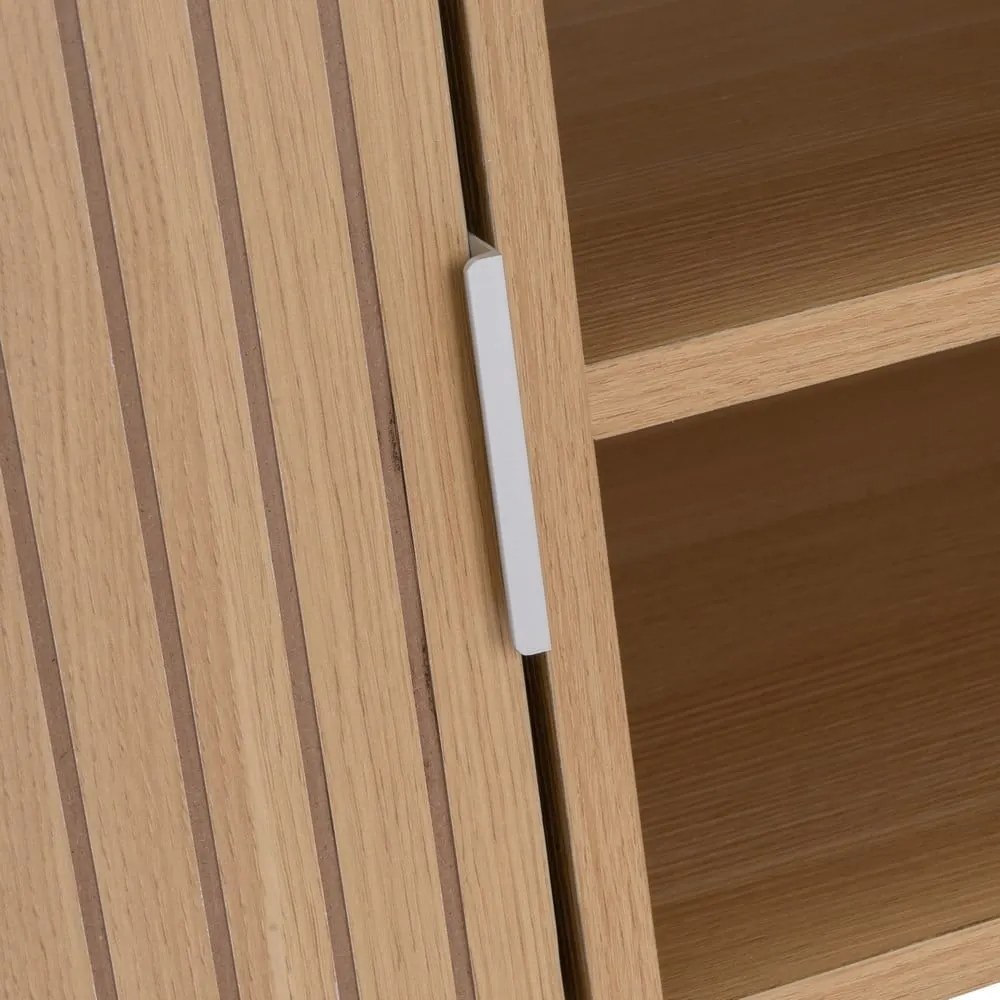 TV stolík v dekore duba v prírodnej farbe 120x45x40 cm Mid-Lines – Casa Selección