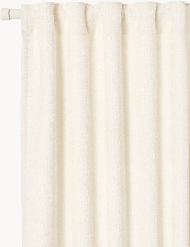 Nepriehľadné závesy's multifunkčnou páskou Karlin, 2 ks, Š 135 cm