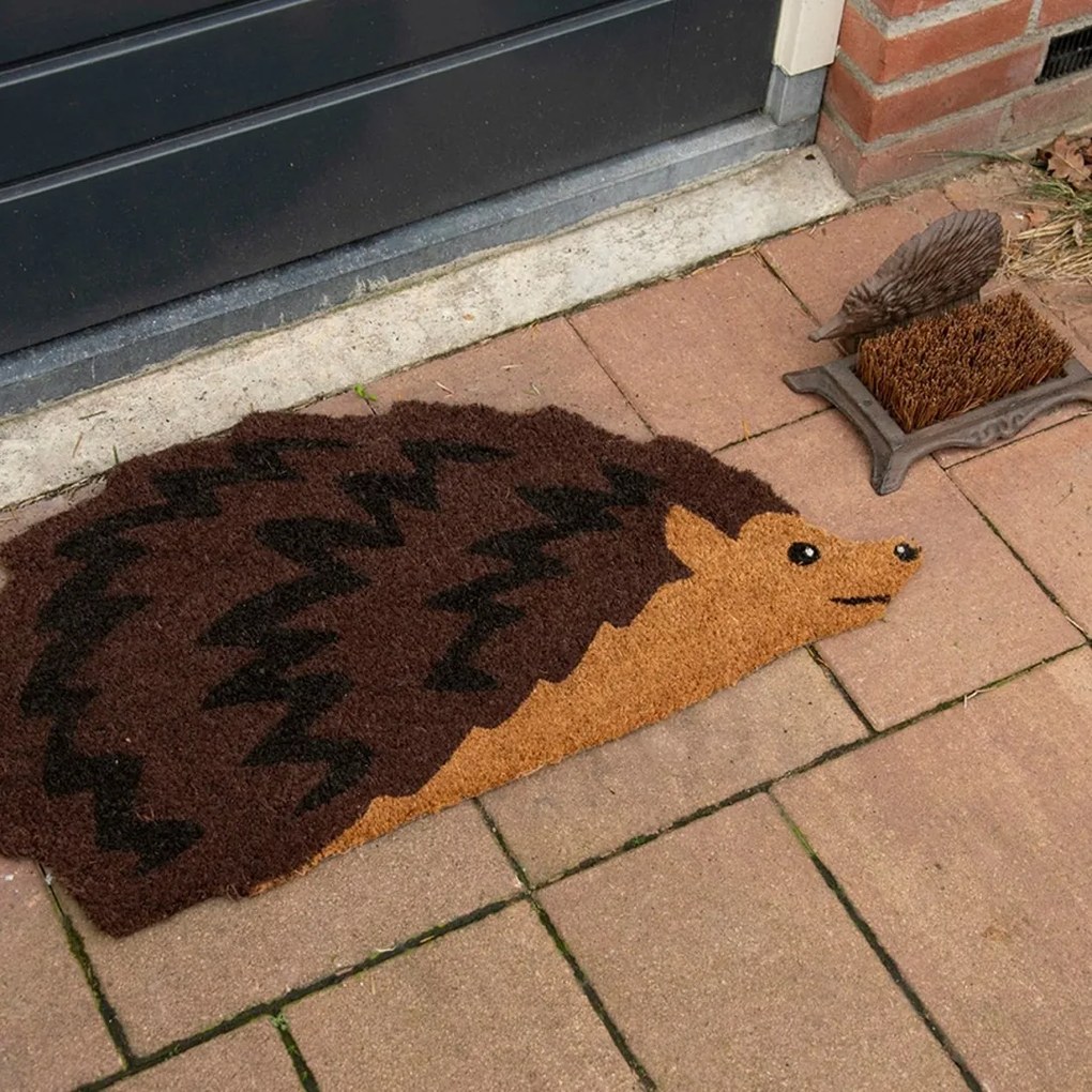 Vonkajšia rohožka Hedgehog, 75x40 cm