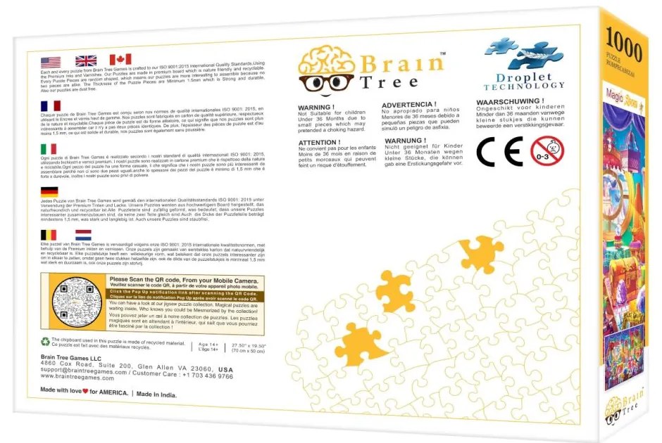 Brain Tree Puzzle Kúzelnícka komnata 1000 dielikov