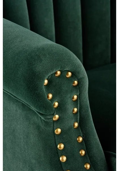 Kreslo CLARUS tmavozelené