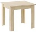 TRENDIE Jedálenský stôl VALDI 80x80 dub sonoma