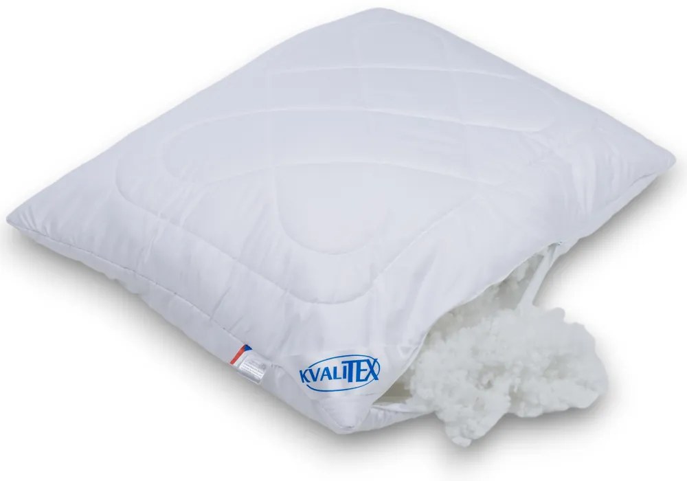 Kvalitex Vankúš guličkový Luxus plus na zips 70x90cm 900g