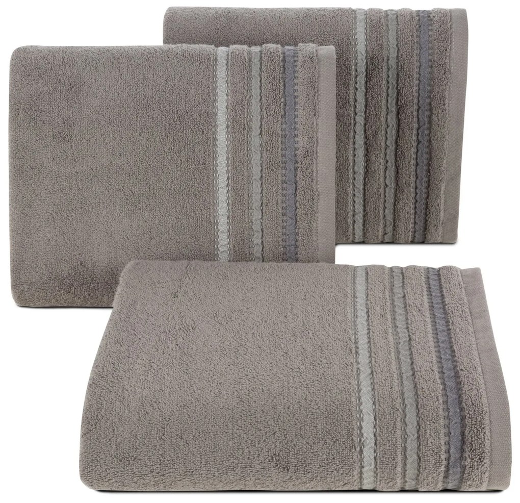 BAVLNENÝ UTERÁK IRENE 30X50 CM GRAFITOVÁ