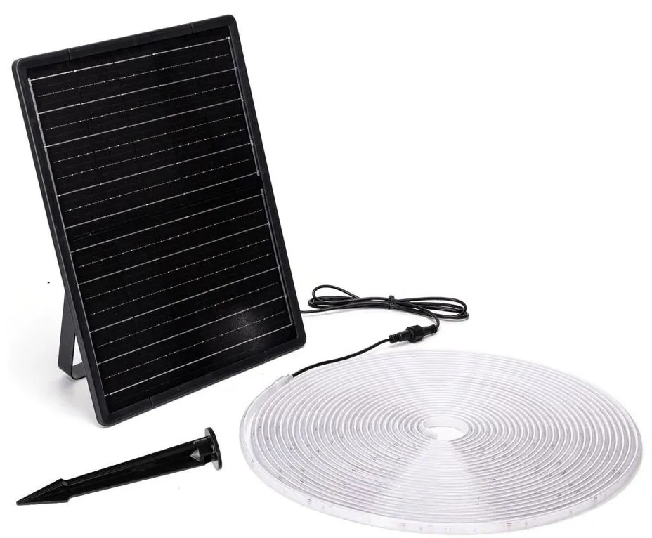 Aigostar B.V. Aigostar - LED Stmievateľný solárny pásik LED/20W/3,2V 20 m 2700K IP65 + DO AI1747