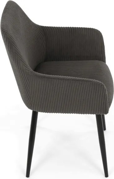 Jedálenská stolička sivá DCH-V4009 GREY6