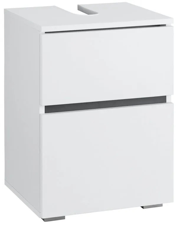 Biela umývadlová skrinka Støraa Wisla, 40 x 55 cm