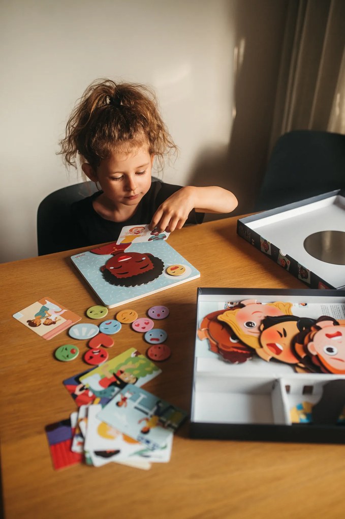 Magnetická skladačka – emócie