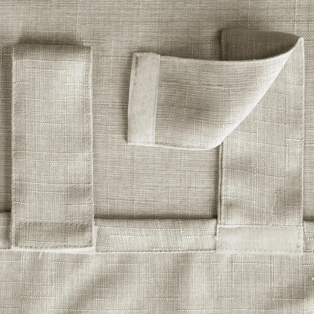 ZÁHRADNÝ VODEODOLNÝ ZÁVES NA PÚTKACH GARDEN 155X220 CM BÉŽOVÁ