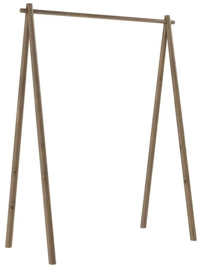 Hnedý stojan na oblečenie z borovicového dreva Hongi - Karup Design