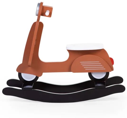Childhome Hojdací skúter drevený RUST BLACK