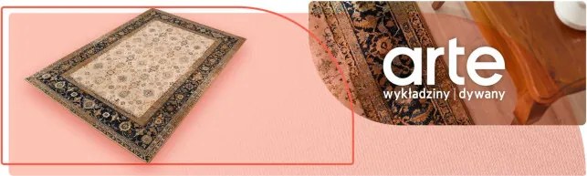 Koberec OMEGA Avila béžový / hnedý