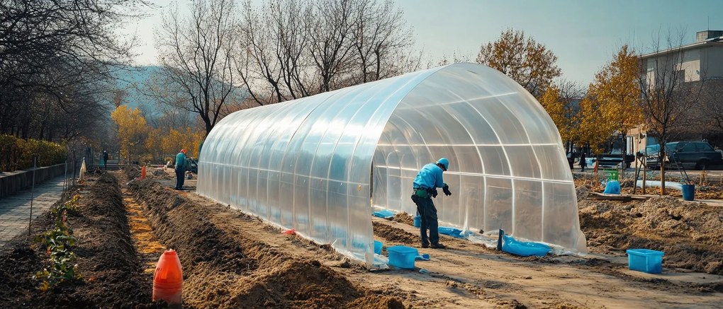 PLACHTA 3 X 4 M (+/- 5 %) 100 G/M² 3 % UV TRANSPARENTNÁ *7657