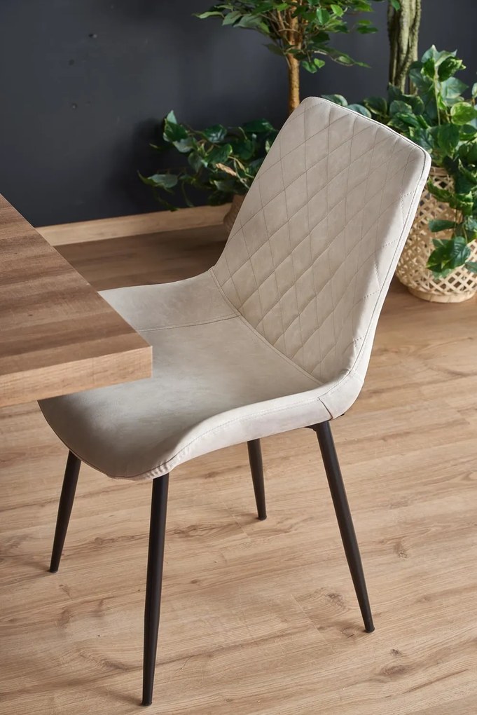 Skladací jedálenský stôl Berlin 160/220 cm orech/čierna