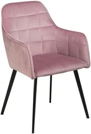 Židle DANFORM EMBRACE, samet růžová DAN- FORM Denmark 2201302