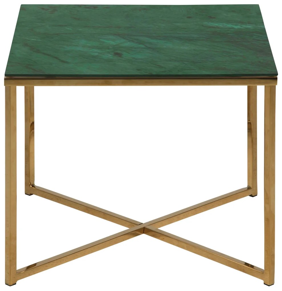 Príručný stolík Alisma Farba: Zelená