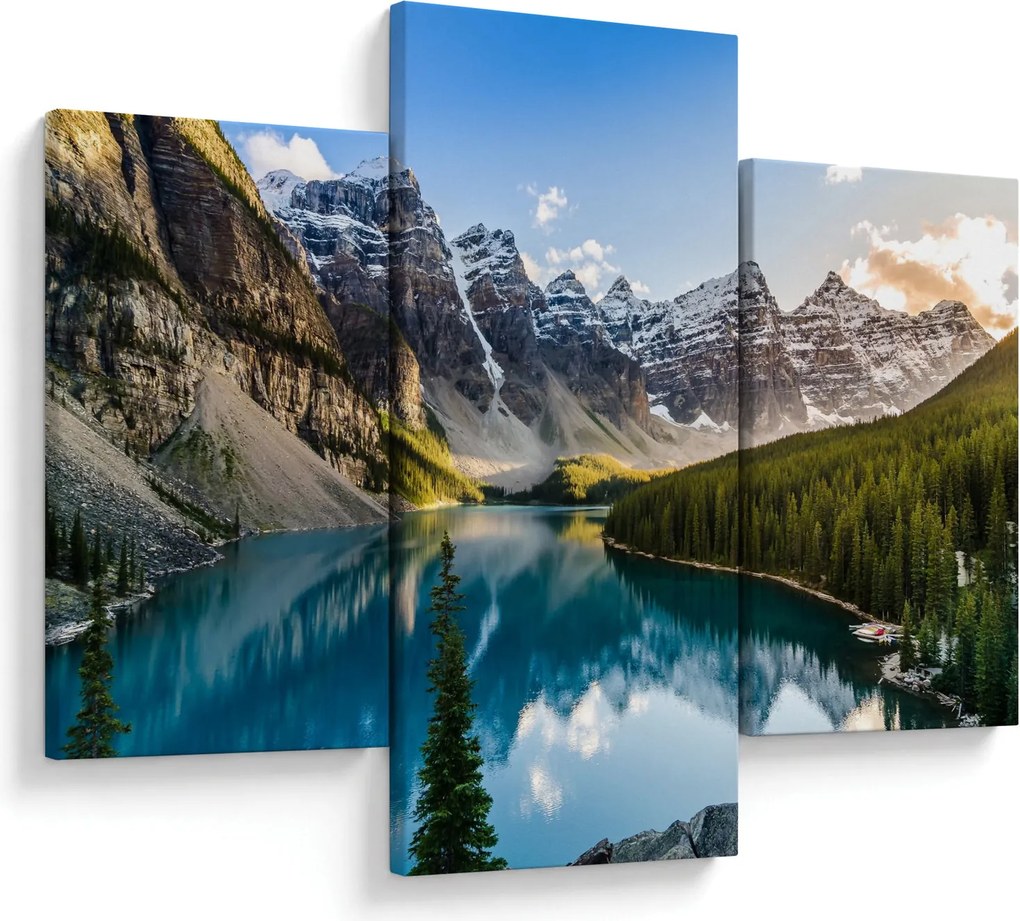 Obraz - Kanada, Národný park Banff, Moraine Lake (90x60 cm)
