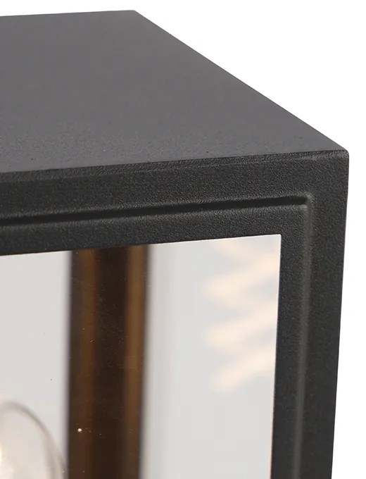 Vonkajšia lampa na stĺp sivá 50 cm IP44 - Sutton