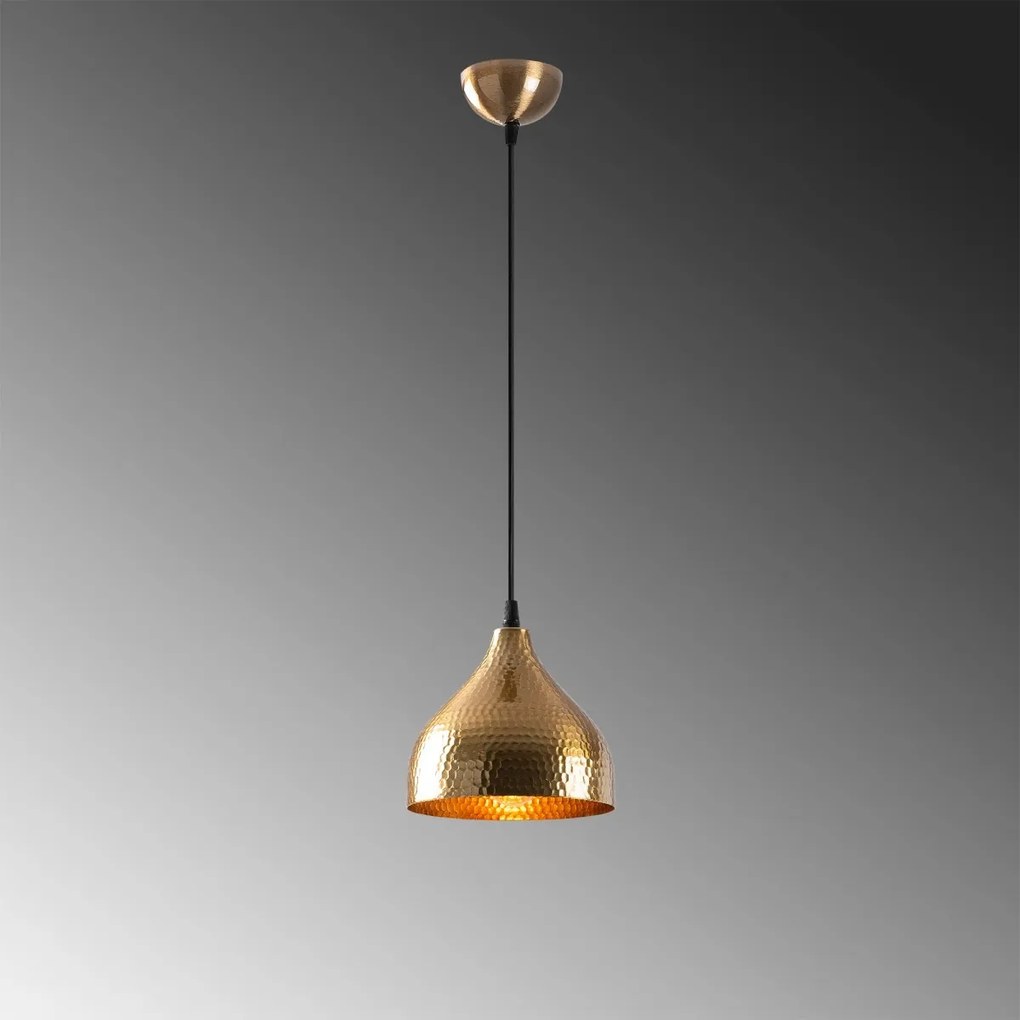 Závěsný lustr Tattoo V zlatý