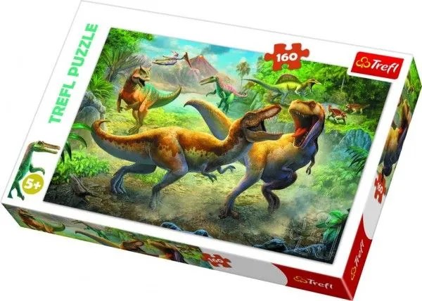 Trefl Dinosauří souboj 160 dielov