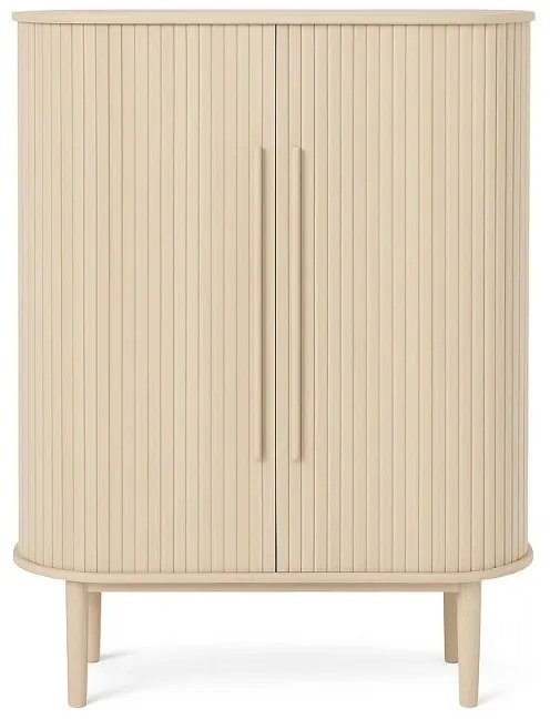 Dizajnová skrinka Palomino 118 cm biely dub