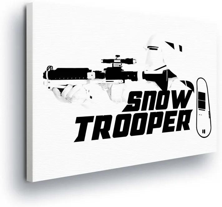 GLIX Obraz na plátne - Star Wars Snow Trooper 100x75 cm