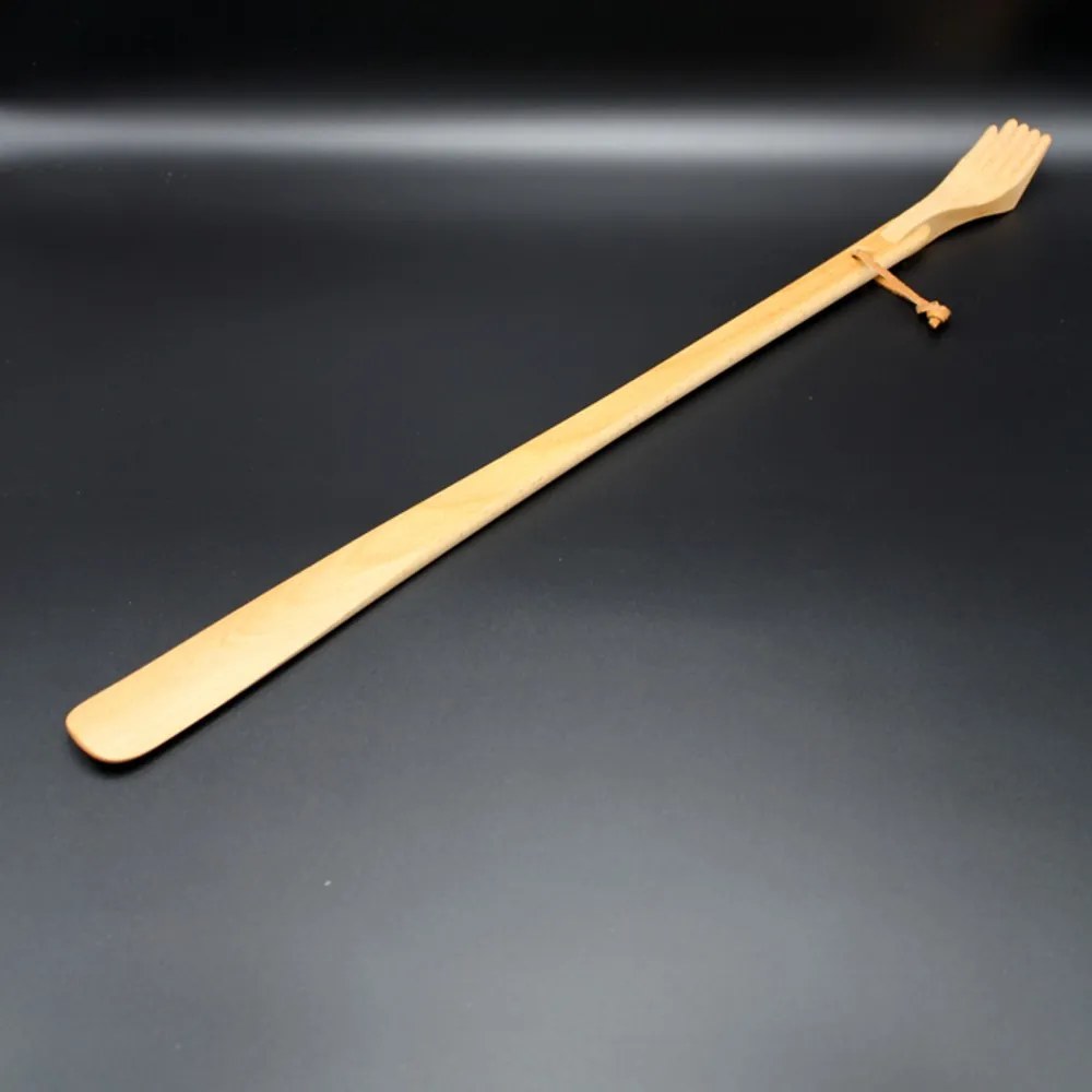 AMADEA Lyžica na topánky a drbátko - 2v1, dĺžka 59 cm