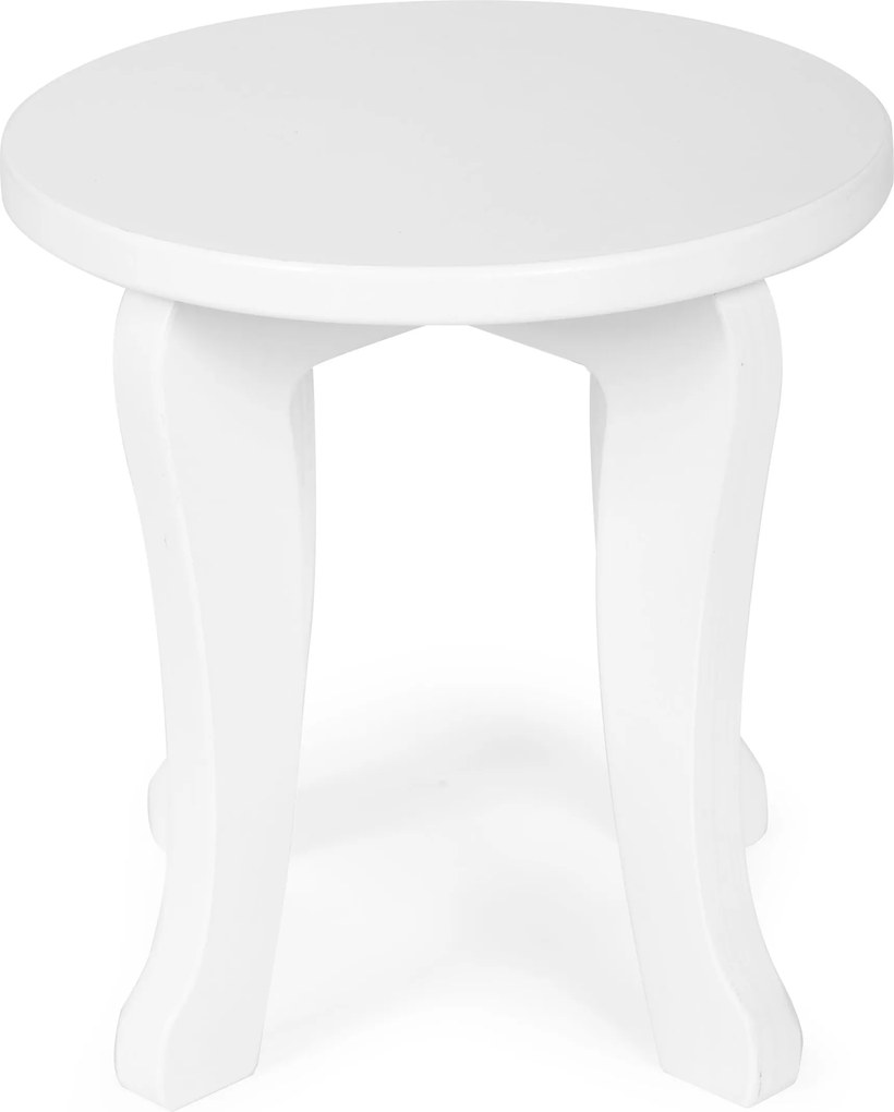 Detská drevená toaletka pre dievčatá s veľkým zrkadlom, zásuvkou a doplnkami ECOTOYS