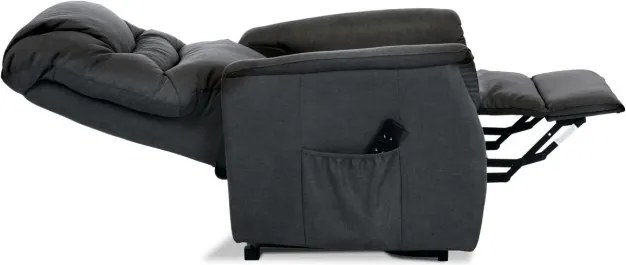 Polohovacie kreslo sivé, elektrické TV-1171 GREY2