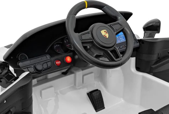 Elektrické autíčko Porsche Spyder RS 718 biele
