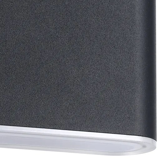 Eglo 901025 - LED Vonkajšie nástenné svietidlo GRUTTI 2xLED/2,9W/230V IP65