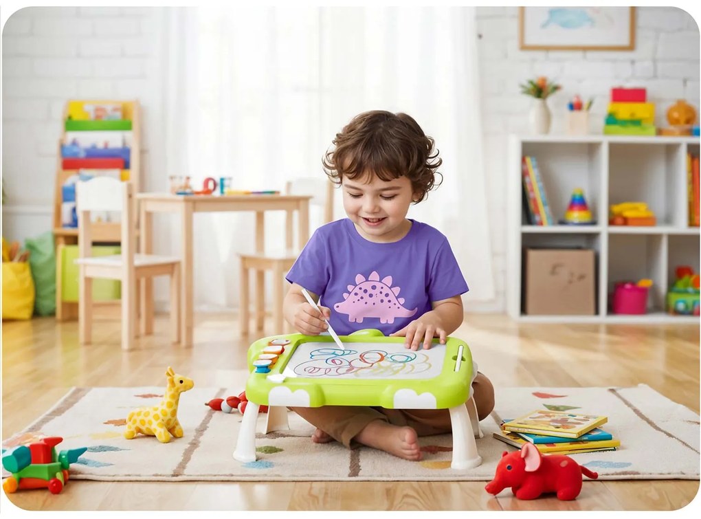 Puzzle magnetická tabuľa tangram pre deti Ricokids RK-823