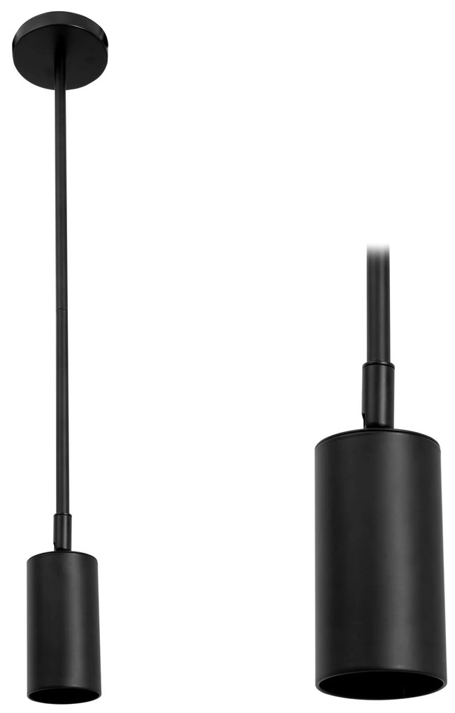 Toolight - Stropné svietidlo typu reflektor-nastaviteľné 1xGU10 60W DIAMENT APP609-1C, čierna, OSW-06362