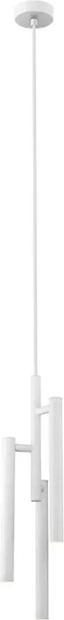 Klausen 142036 - LED Luster na lanku TUBULAR 3xLED/5W/230V biela
