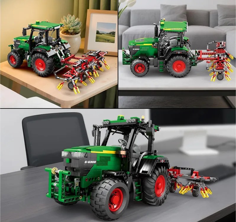 JOKOMISIADA Stavebnica Diaľkovo ovládaný traktor s bránami 1664 dielov ZA5798