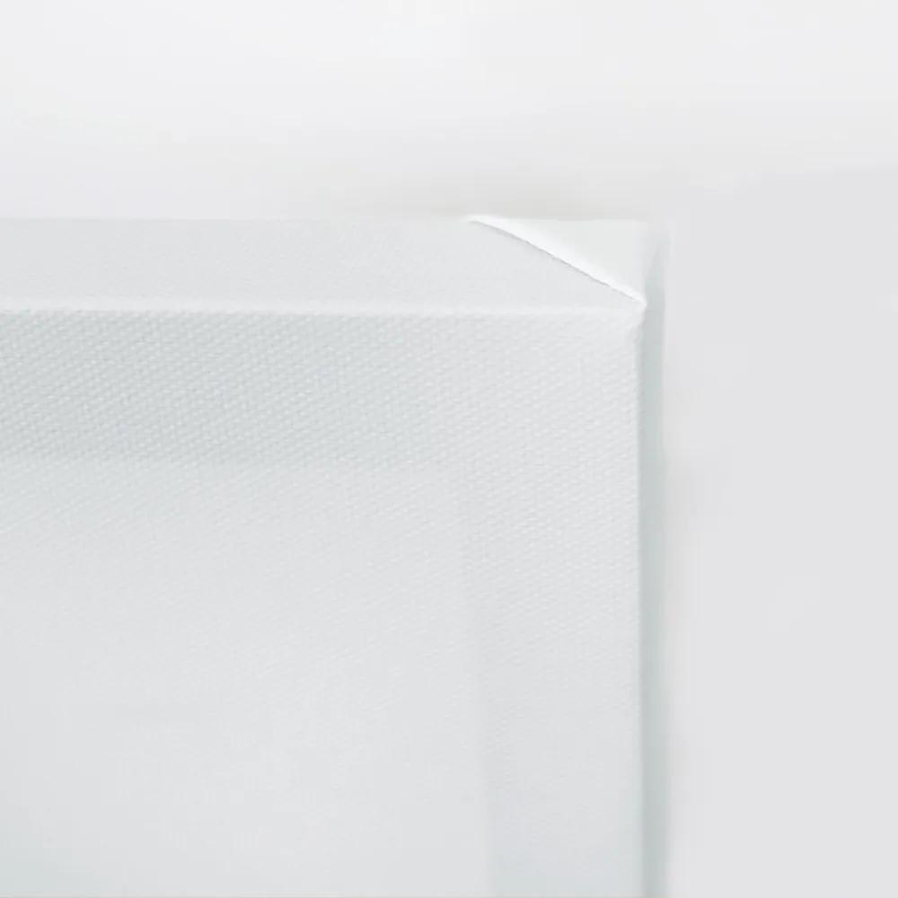 Gario Obraz na plátne Na hnedých doskách vodorovne napísané Love - 5 dielny Rozmery: 100 x 70 cm