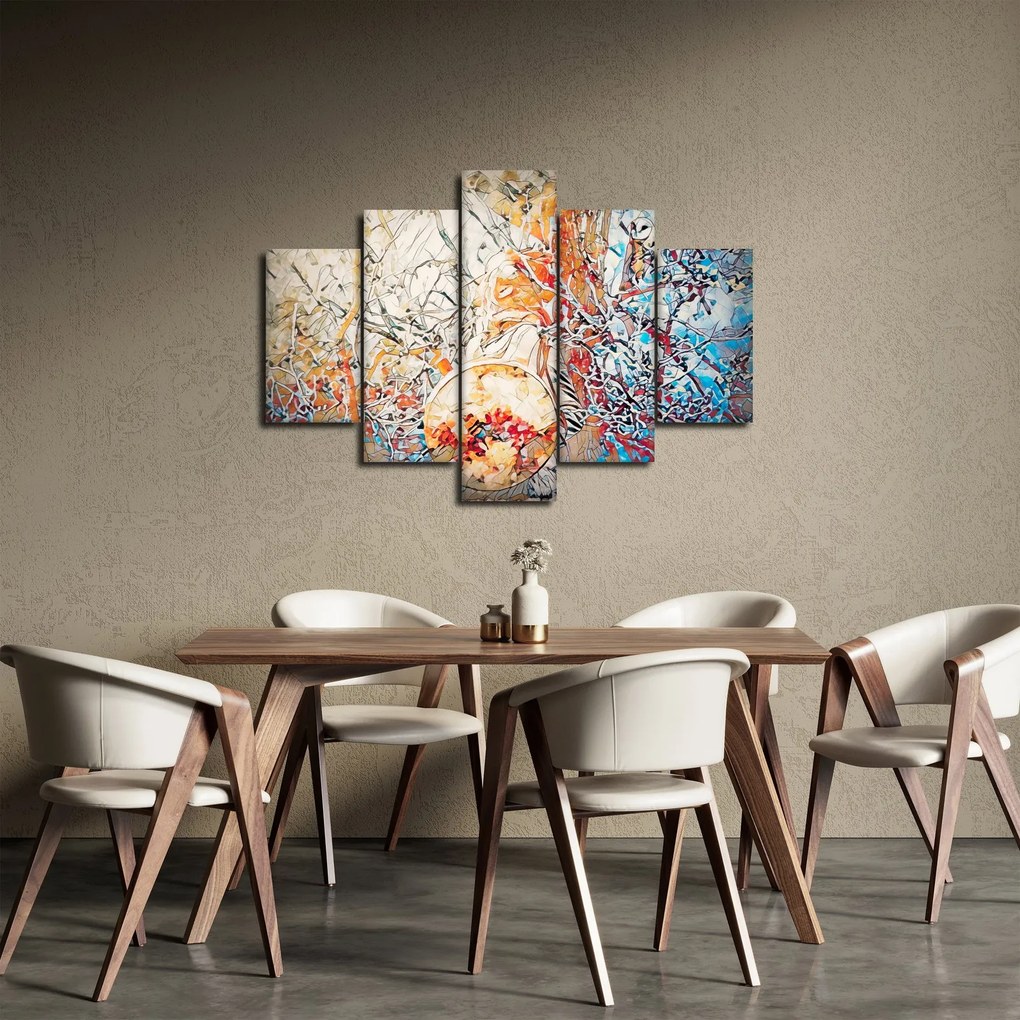 Obraz - Mozaiková abstrakcia (150x105 cm)