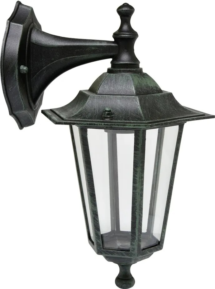 Vonkajšia nástenná lampa Ecolite Z6102-PAT patina