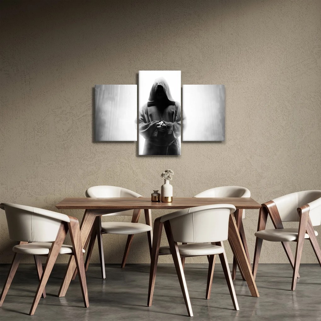 Obraz - Mních v kláštore (90x60 cm)