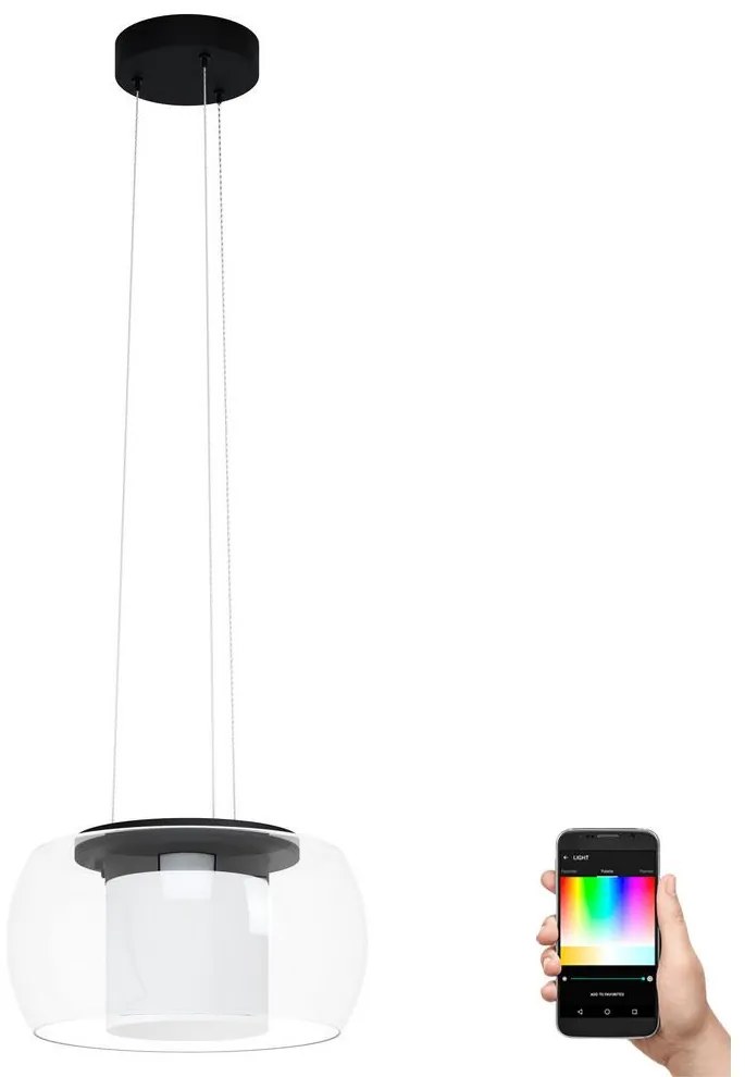 Eglo 99023 - LED RGB Stmievateľný luster na lanku BRIAGLIA-C LED/24,8W/230V