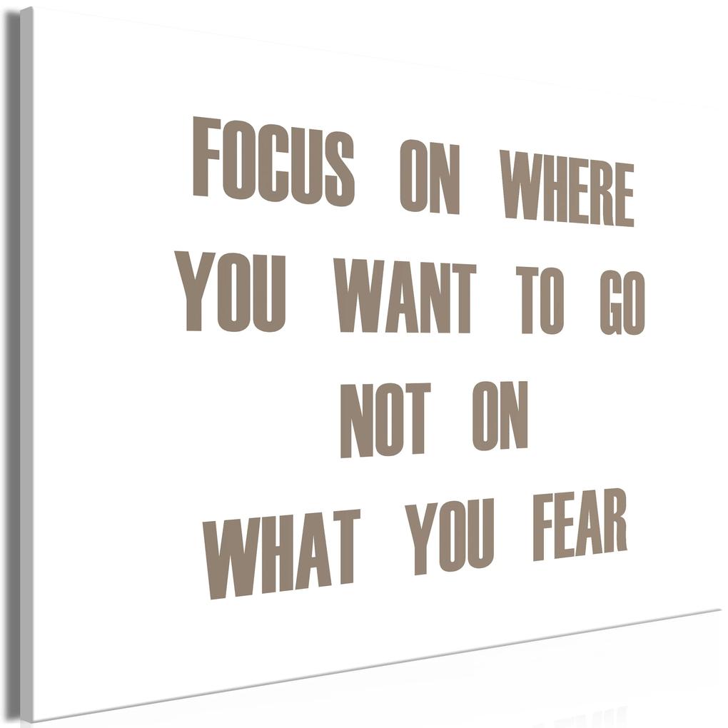 Artgeist Obraz - Focus on Where You Want (1 Part) Wide Veľkosť: 30x20, Verzia: Standard