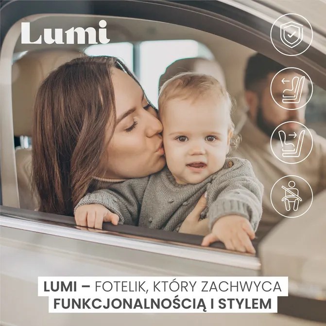 CARETERO AUTOSEDAČKA LUMI I-SIZE GREEN (40-150 cm)