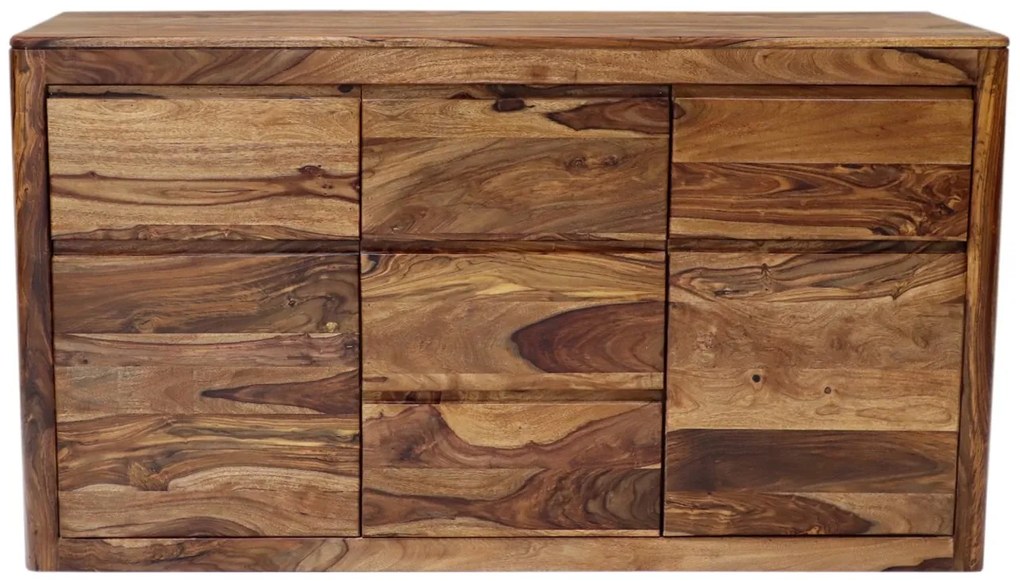 furniture-nabytek.cz - Komoda s hlbokými zásuvkami z dreva palisander 160x90x45