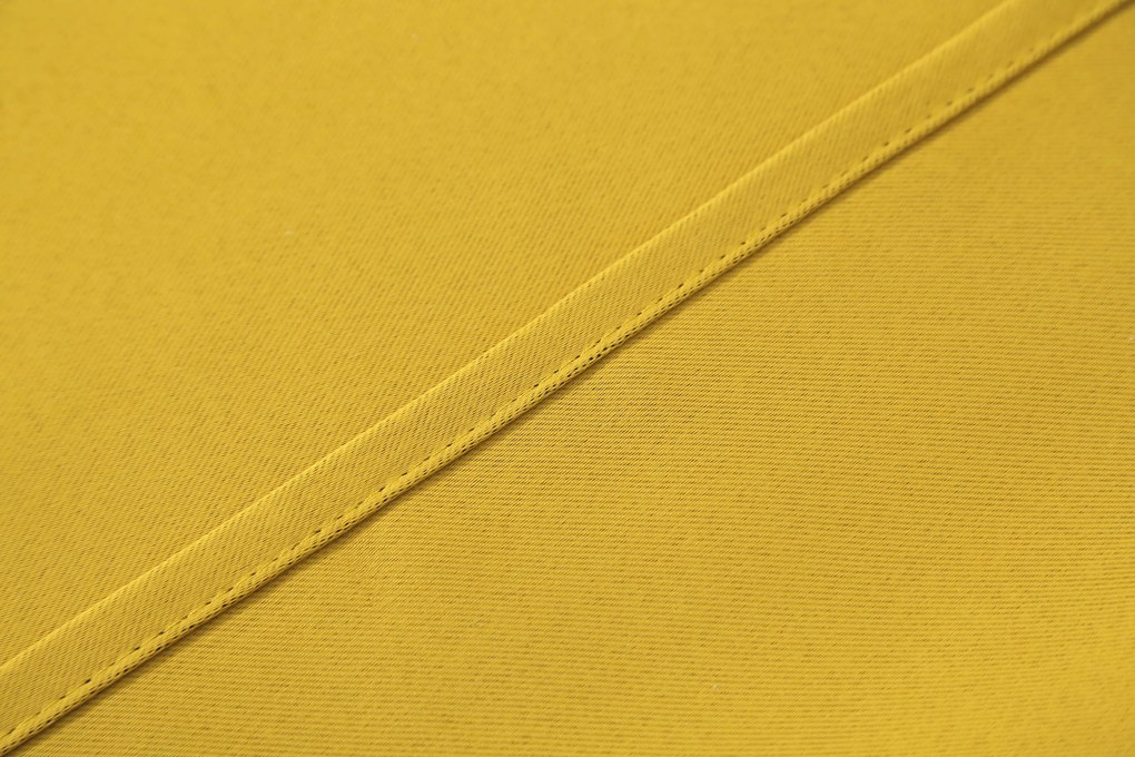Žltý záves OXFORD 140x250 cm Zavesenie: Riasiaca páska