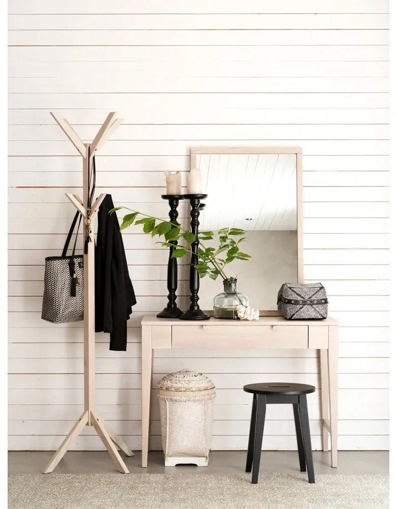 Vešiak z dubového dreva v prírodnej farbe Confetti – Rowico