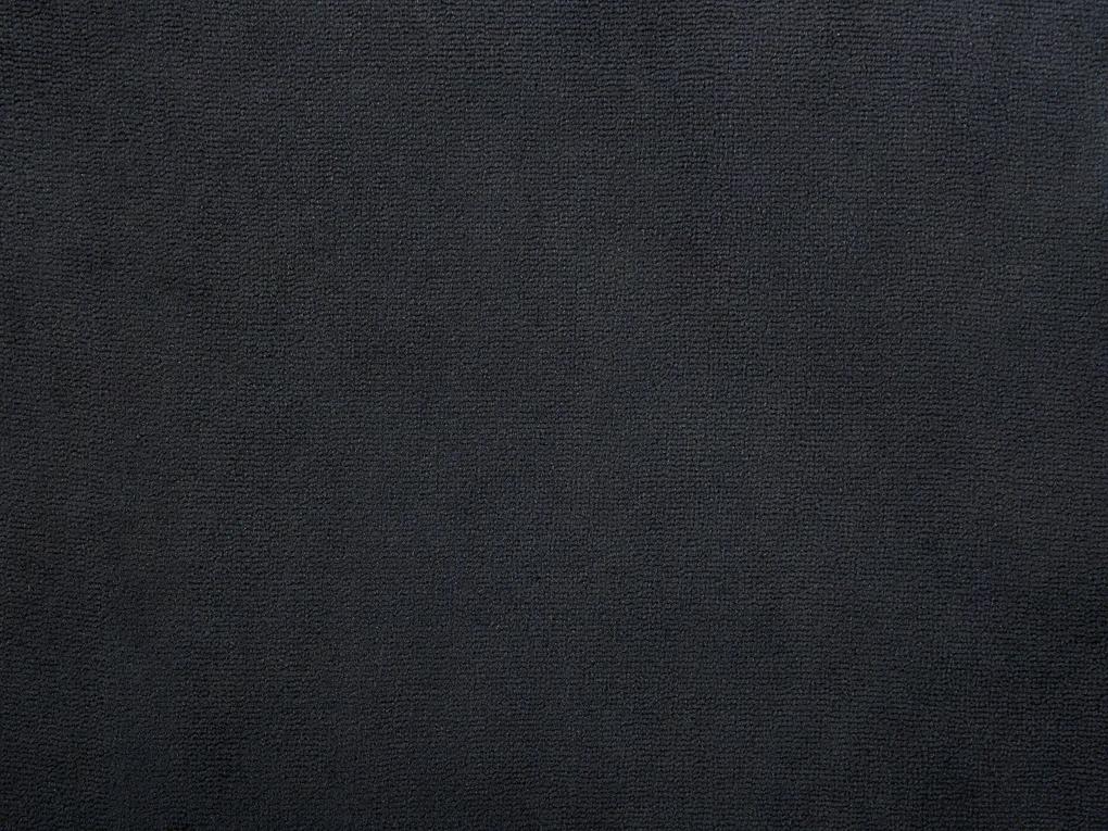 Deka 150 x 200 cm čierna BAYBURT Beliani