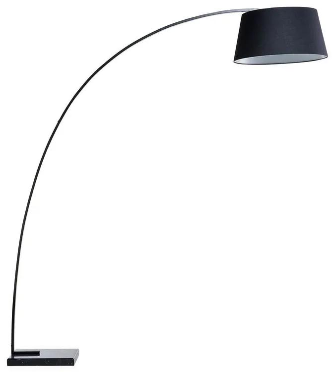 Moderná stojaca lampa čierna BENUE Beliani
